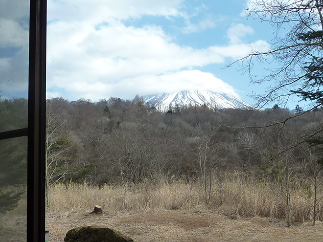 和室からの眺望